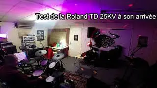 Test Roland TD25KV