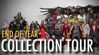 1:12 Action Figure Collection Tour (Marvel, DC, Star Wars) Mezco, Mafex, SHF, Customs!