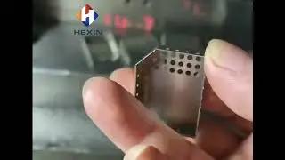 Mould make board level shielding with hole sample by Hexin