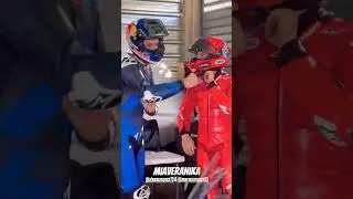 MARC MARQUEZ DAN ALEX MARQUEZ NGOBROLIN APA‼️👀 #marcmarquez #motogp
