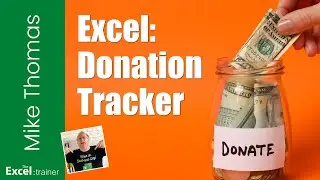 Excel Donation Tracker &ndash; See Donations, Progress & Goals at a Glance (inc. FREE Download)
