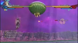Restrained Broly Bomb Ki Blast Tech Combo (Dragon Ball Xenoverse 2)