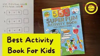 Best Activity Book || Brain-boosting, English, Math, EVS Super fun activity book
