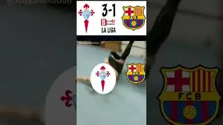 Highlights of Barcelona vs Celta vigo 4-3 .