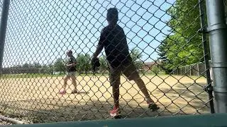 Part 1 of the Lee Eaton baseball league corn balls versus we hit tanks ￼