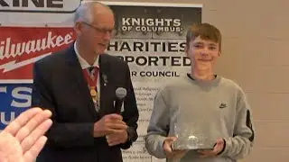 Bemidji Area Youth Wins Knights of Columbus International Free Throw Championship