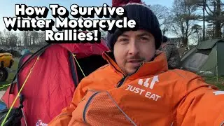 How To Survive Winter Motorcycle Rallies & Camping!