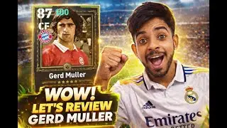 Is Gerd M&uuml;ller BROKEN in eFootball 2026? 😳 Full Review! I  #eFootball #RankPush #funn #Live 🔴
