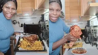 Cooking a savory dish that features turkey, potatoes and vegetables