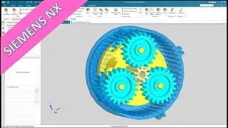 Планетарная передача - Siemens NX 2007 Training - Kinematik