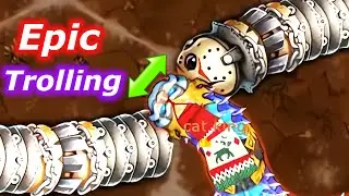 HUGE MASS Trolling Noobs in Little Big Snake Gameplay