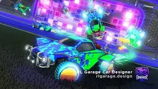 insane air dribble double touch in rocket league!