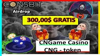 🎯NUEVO AIRDROP CNG TOKEN GANA 30,000 TOKEN▶️ 🎁Regala ($ 300) CoinsBit ✅ Verificacion - KYC🚀