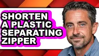 How to Shorten a Plastic Separating Zipper - Easy Guide