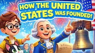 The Founding of the United States 🇺🇸 | History for Kids | Learn with Kenny & Luna