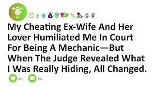 My Cheating Ex-Wife And Her Lover Humiliated Me In Court For Being A Mechanic&mdash;But When The Judge...