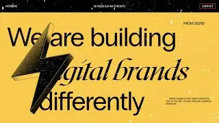Modern Landing Page Using HTML, CSS & GSAP (Awwwards Remake)