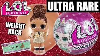 LOL Surprise ULTRA RARE SPARKLE SERIES UNBOXING | L.O.L. Boss Queen Weight + Clue Gold Ball Hacks