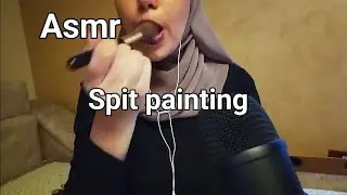 Asmr Spit painting 😴🥱