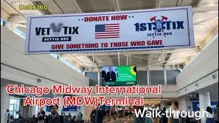 Chicago Midway International Airport (MDW) Walk-Through 