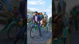 MICHAEL GO TO BIGGEST RICKSHAW RACE IN LOS SANTOS #shortsvideo #gta5
