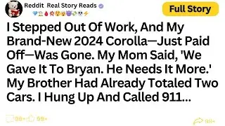[FULL STORY] I Stepped Out Of Work, And My Brand-New 2024 Corolla&mdash;Just Paid Off...!