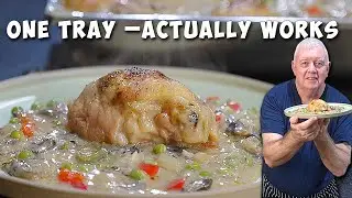 Crispy Skin Chicken &agrave; la King &ndash; The One Tray Method That Actually Works!