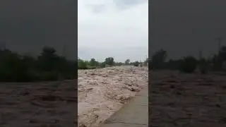 Flood at Board bazar Nasir Bagh Road Peshawar on 30 August 2025