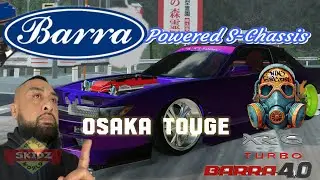 Worlds First #turbo Barra #schassis ripping Osaka Touge