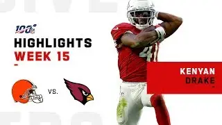Kenyan Drake's MONSTER Day w/ 4 TDs & 137 Yds! | NFL 2019 Highlights