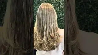 Corte repicado, sem marca&ccedil;&otilde;es #balayage #hair #cabeloslindo #hairstyle