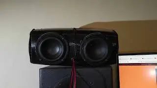 Dayton TCP115-4 bluetooth speaker prototype test