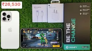 iphone 13 pro max cashify unboxing fair condition / iphone 13 pro max gaming test