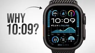 Почему на Apple Watch время всегда 10:09? (объяснение)