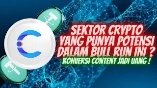 CRYPTO POTENSI BESAR DALAM SEKTOR INI ? CARA CARI UANG MUDAH DI CONTENTOS + LISTED DI BINANCE !