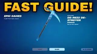 How To EARN 10 ACCOUNT LEVELS FAST For De-Rezz De-Stroyer Quests in Fortnite! (Earn 10 Levels Fast)