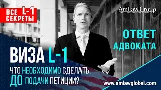 ВИЗА L-1: ЧТО НУЖНО СДЕЛАТЬ ДО ПОДАЧИ ПЕТИЦИИ?
