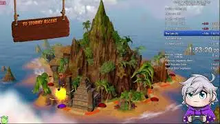 [PNGtuber] Crash 1 NST - 105% Speedrun