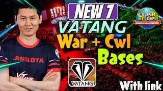 New Top 7 Th13 War + Cwl Base 2021 | Vatang Player Bases With Link | Clash Of Clans