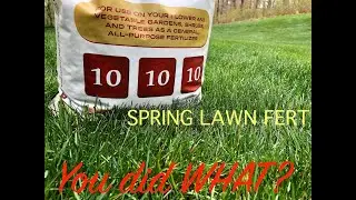 Spring Fertilizing