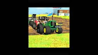Tractor Kichad Se Bahar 😱 | Indian Tractor Simulator #shorts