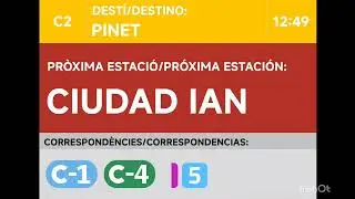 🚉🔊MEGAFONÍAS Línea C-2 CERCANÍAS IAN