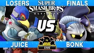 Smash Ultimate Tournament Losers Finals - Juice (Falco) vs Bonk (MK) - CNB 194