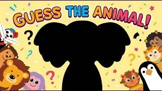 Animals SHADOW | Guessing Game for Toddlers and Kids | Animal Puzzle for Toddlers