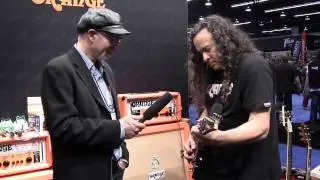 NAMM 2013: демонстрация усилителя Orange OR100
