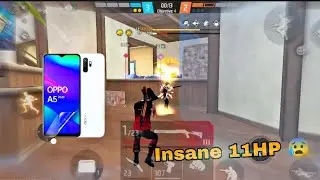 90% Headshot Rate⚡❤ OPPO A5 2020 📲 Settings ⚙️ Hud + Sensi + Dpi [Free Fire Highlights] 😍