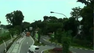 Singapore - Sentosa Express - Sentosa Station to Beach Station HD (2012)