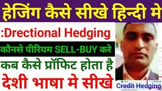 directional option hedging strategy | Option Hedging kese karte hai | option trading kese kare