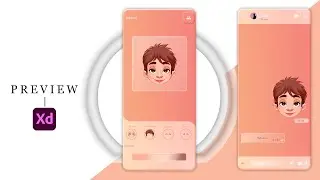 Emojis Animation Preview done with Adobe Xd