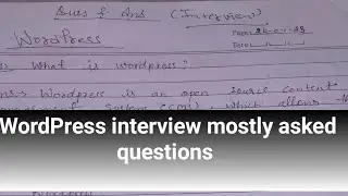 WordPress mostly asked questions part-01 | eitpraduman |